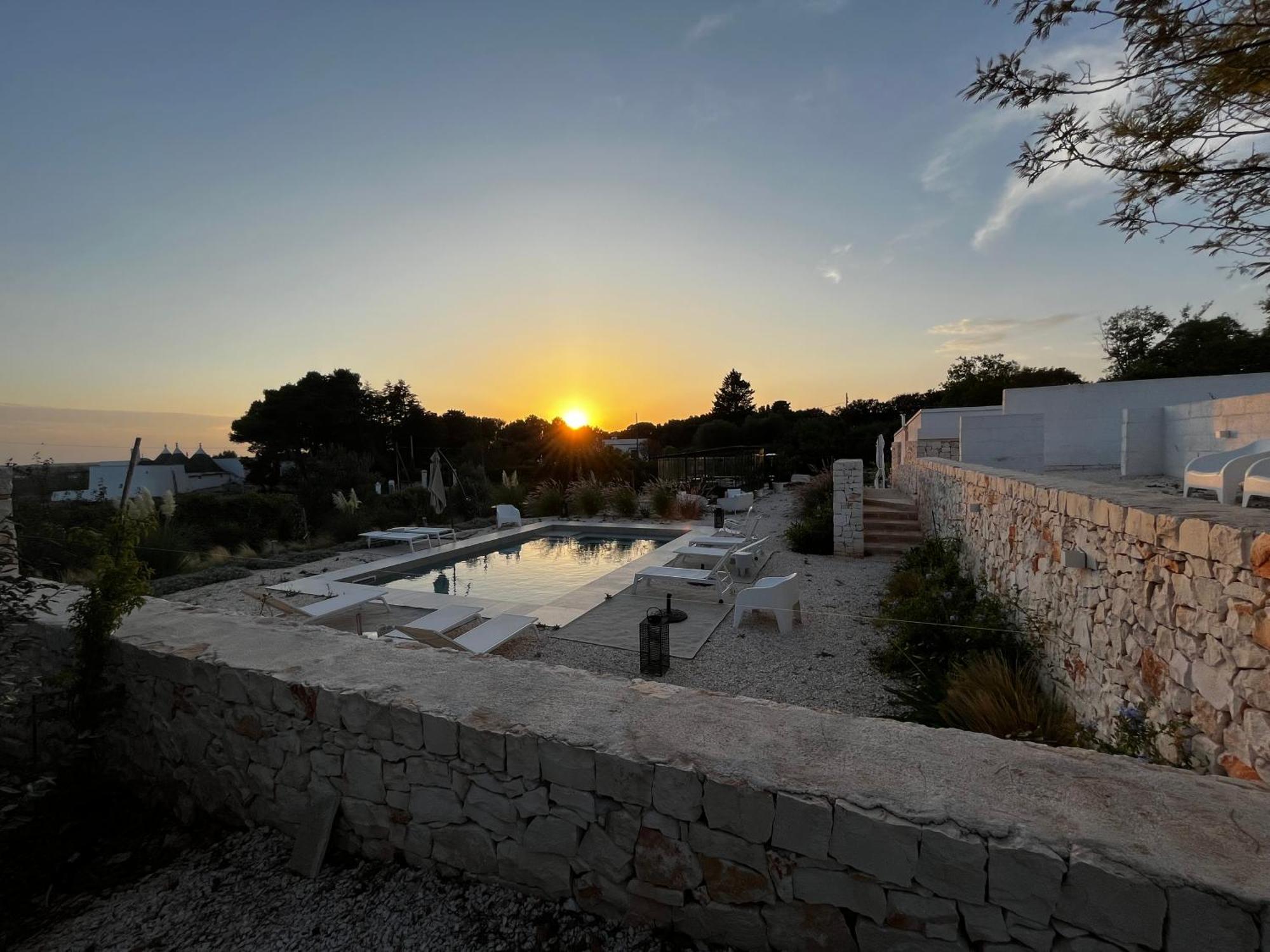 Villa Ada-Trulli Puglia Martina Franca Bagian luar foto
